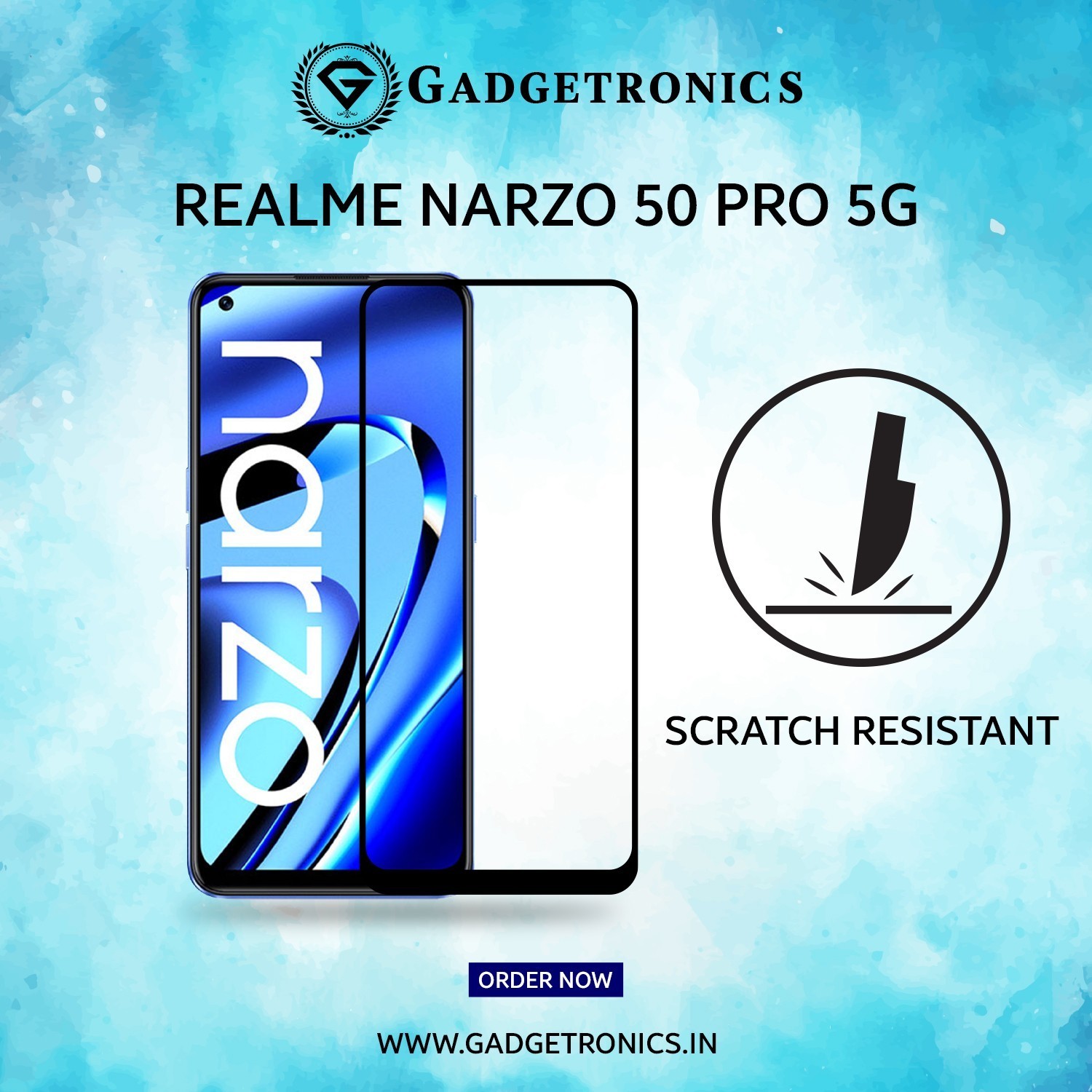 Realme Narzo 50 Pro 5G Tempered Glass Camera Lens Protector 